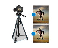 Puluz Selfie Live Aluminium z głowicą 3D i uchwytem telefonu (czar - 1508905 - zdjęcie 4